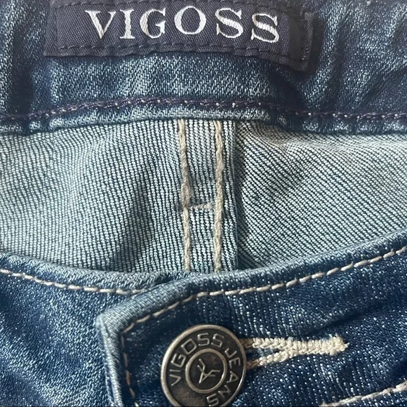 VIGOSS- THE THOMPSON TOMBOY -DISTRESSED JEANS - Picture 9 of 10